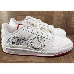 Adidas X Disney Pixar Forum Low Men’s Size 8 | Lotso & Friends White Red NEW